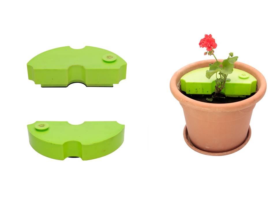 Diffuseurs pour plantes dans des pots